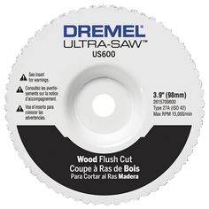 dremel ultra - saw wood flush cut disc