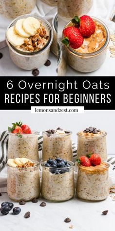 overnight oats recipe for beginners