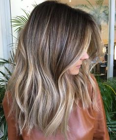 Brown Hair With Ash Blonde Highlights, Brown Hair With Highlights And Lowlights, Blonde Dye, Ash Blonde Highlights, Ash Blonde Balayage, Hair Color Light Brown, Ash Blonde Hair, Long Brown Hair