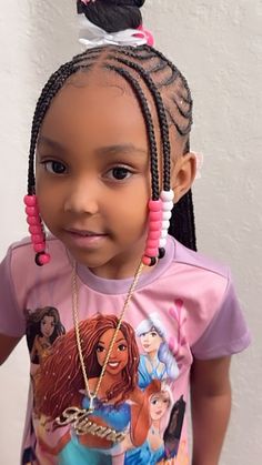 ❌ NO EXTRA PEOPLE ❌ | My Girl Kali 🦋 Freestyle Stitch Pony ✨ #kidsbraids #kidshairstyles #tampabraider #tampabraids #tampahairstylist #tampahair #tampabraiders... | Instagram Straight Up For Kids, Kids Two Braided Ponytails, Kid Stitch Braids, Braid Ideas For Kids, Back To School Hairstyles For Kids, Kids' Hairstyles