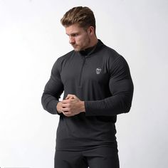 performance 1/4 zip obsidian front Functional Breathable Half-zip Activewear, Athleisure Anti-odor Activewear For Outdoor, Anti-odor Athleisure Activewear For Outdoor Activities, Functional Outdoor Top With Stretch, Black Half-zip Activewear For Training, Outdoor Techwear Activewear With Moisture-wicking, Breathable Techwear Tops For Sports, Black Half-zip Top For The Gym, Moisture-wicking Techwear Tops For Outdoor