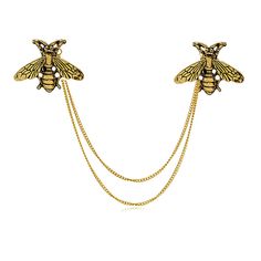 PRICES MAY VARY. Cute Bee Brooch Pin:This bee brooch has two enamel bee with fringed long chain.If you are an insect lover,you're gonna love this brooch pin! Insect Bee Long Chain Lapel Pin:These brooch pin made of alloy,Highly polished comfortable for wear,size:22mm*30mm,Weight:14g. Creative brooch pin can be worn on clothes, lapels, hats, and backpacks to show your personality and make your decorations an eye-catching focus. Nice gift: elegant and chic brooch is a great gift for Mother’s Day, Bee Hats, Bee Fashion, Chain Brooch, Bee Pin, Pin Enamel, Bee Brooch, Gold Bee, Tassel Jewelry, Bee Theme