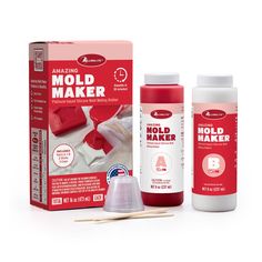 the mold maker kit is ready to use