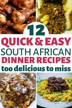 12 quick and easy south african dinner recipes