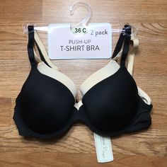 #ad Premium Quality Forever 21 Size 36C (2pack) Push Up Tshirt Bra, Black & Nude, Fashion Bra Tshirt Bra, Fashion Bra, T Shirt Bra, Bra Styles, Push Up, Forever 21, Premium Quality, Fashion Clothing, Fashion Outfits