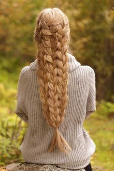 Do you want to have long beautiful hair but it doesn’t seem to grow as fast as you would like?There are some hair growth techniques that, when used properly, are super efficient for achieving your feminine look with gorgeous long hair. Hair Growth Techniques, Hair Designs For Girls, Braids Blonde, Fast Hairstyles, Grow Hair Faster, Super Long Hair, Long Blonde, Braids For Long Hair, Long Blonde Hair