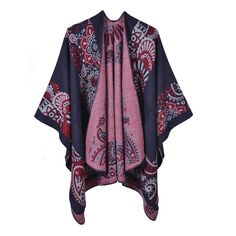 LME - Little Miss Muffin Exclusive Little Miss Muffin Exclusive Pashmina Jacket Paisley - Little Miss Muffin Children & Home Pashmina Wrap, Poncho Style, Scarf Poncho, Poncho Cape, Pashmina Scarf, Women Cargos, Boho Print, Party Dress Long, Womens Dress Pants