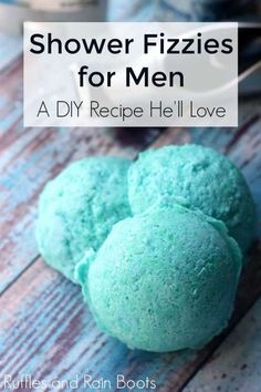 Recipe Gifts, Shower Fizzies, Manly Man, Bath Melts, Diy Scrub