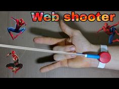 How to Make Easy Spider Man Web Shooter - YouTube Spider Man Web Shooter, Ninja Crafts, How To Make Spiders, Spider Man Web, Ninja Bike, Spiderman Web, Snake Wallpaper, Cool Pokemon Wallpapers, Handmade Paper Crafts