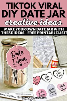 a collage of different valentine's day crafts and free printables