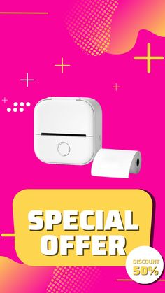 an advertisement for a toilet paper company with the words special offer