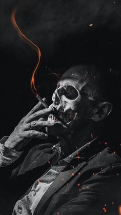 Dark Walls, Skull Wallpaper, Wallpapers