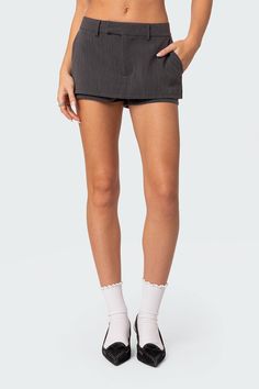 PRODUCT INFO Mini skort Tailored fit Polyester, Rayon, Spandex Model wears size S Model height is 5'8 Item care: Wash with similar color Aesthetic Fit, Visionary Fashion, No Closet, Tennis Skirts, Aesthetic Fits, Simple Top, Swimwear Dress, Womens Tennis, Fit Ideas