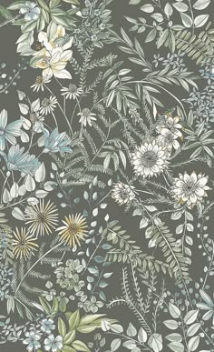 Full Bloom Taupe Floral Wallpaper Wallpaper Boulevard, Wallpaper Warehouse, A Street Prints, Sandberg Wallpaper, 3d Cnc, W Wallpaper, Plant Wallpaper, Watch Wallpaper, Apple Watch Wallpaper