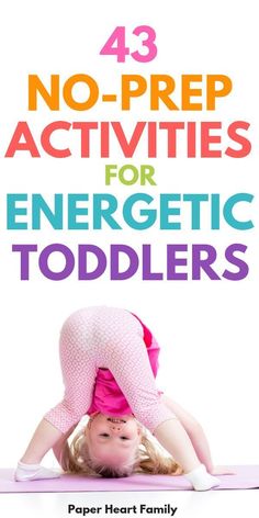 Prep Activities, Toddler Snacks