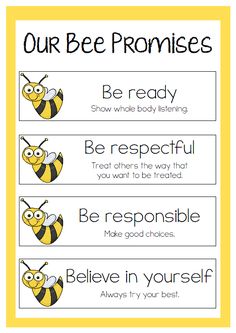 the bee poem for kids to learn how to read and write their own words in order to