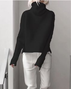 SPU:20101250 Sleeve Type:Long Sleeves Material:Cotton/Polyester Neckline:Turtleneck Style:Casual Theme:Winter,Spring,Fall Color:White,Gray,Black, Burgundy Size Chart Size Bust cm inch S 95 37.4 M 100 39.4 L 105 41.3 XL 110 43.3 XXL 115 45.3 3XL 120 47.2 4XL 125 49.2 5XL 130 51.2 Turtleneck Style, Stripes Texture, Summer Swim Suits, Solid Dress, Vintage Summer, White Tops, Set Dress, Casual Tops, Shirts Tops