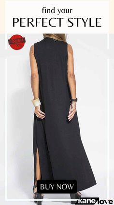 Street Solid Patchwork V Neck Vest Dress Dresses Stretch Maxi Dress For Workwear, Solid Color Maxi Dress For Work, Summer Stretch Maxi Dress For Work, Spring Workwear Stretch Maxi Dress, Summer Workwear Long Maxi Dress, Summer Workwear Maxi Dress, Chic Solid Color Shift Maxi Dress, Long Summer Maxi Dress For Work, Casual Stretch Maxi Dress For Work