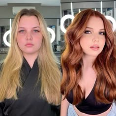 Hair Colors Trending, Light Red Hair, Light Auburn Hair, Copper Blonde Hair, Colors For 2024, Strawberry Blonde Hair Color, Subtle Balayage, Fall Hair Color Trends