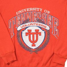 Vintage Ncaa Tennessee Volunteers Shirt, Tennessee Volunteers Sweatshirt, University Of Tennessee, College Sweatshirt, Shirt For Women Men Product Information Promise That You Will Get The Best Products We Have. With Variety Of T Shirts Styles, Sizes And Colors. Product Sizing/Fit T-Shirts: Run True To Size But Please Note They Are Unisex Shirts Which May Be Larger Than A Than A Typical Fitted Women’s Size Shirt. Our Typical Suggestion Is For Woman To Size Down For A Tighter Fit And For Men To S Fall Campus Top With Logo Print, Red Logo Print Sweatshirt For Fall, Fall Red Sweatshirt With Logo Print, School Spirit Crew Neck Top For Campus, School Spirit Tops For Campus, Red Team Spirit Tops For Fall, Fan Apparel Crew Neck Tops For Campus, University Logo Tops For Fall School Spirit, Red College Sweatshirt With Letter Print