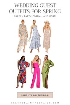 [AffiliateLink] Need Ideas For Spring Wedding Guest Outfits? Our Latest Blog Post Is Here To Help! Whether You're After Formal Wedding Guest Attire Or Garden Wedding Guest Dresses, We've Got Various Wedding Dress Codes Covered In This Post. Plus, These Suggestions Can Easily Transition Into Perfect Summer Wedding Guest Dress Ideas Too! Don't Miss OutCheck Out Our Blog Now! #formalweddingguestdresssummer Spring Wedding Guest Outfits, Garden Wedding Guest, Spring Wedding Guest Outfit, Wedding Dress Codes, Formal Wedding Guest Attire, Wedding Guest Dress Ideas, Wedding Guest Outfit Ideas