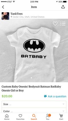 Batman Stuff, Custom Baby Onesies, Batman Birthday, Nana Shirts, Girl Superhero, Girl Onesies, Superhero Party, Pink Light, Custom Baby