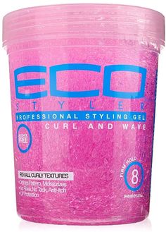 Free 2-day shipping. Buy Eco Styler Professional Curl & Wave Firm Hold Styling Gel, Pink 32 oz at Walmart.com Anti Itch, Maintaining Healthy Hair, Hair Supplies, Keno