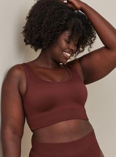 Matching Style(s): 16925597 FIT Light padding for support and shape. MATERIALS + CARE Ribbed knit fabric. 94% nylon, 5% spandex, 1% cotton. Wash cold; dry low. Imported plus size bra. DETAILS Front scoop neck. Back scoop neck. Fixed straps. Seamless construction for smooth look under clothes. The best plus size women's seamless scoop bralette bralettes in cocoa brown made of seamless. Torrid is your destination for cozy fall and winter clothes to keep you warm and comfortable. Fitted Seamless Sports Bra With Scoop Neck, Seamless Fitted Sports Bra With Scoop Neck, Fitted Seamless Brown Sports Bra, Fitted Brown Seamless Sports Bra, Stretch Scoop Neck Sports Bra For Loungewear, Fitted Seamless Bra For Loungewear, Seamless Fitted Bra For Loungewear, Fitted Seamless Loungewear Bra, High Stretch Seamless Sports Bra With Scoop Neck