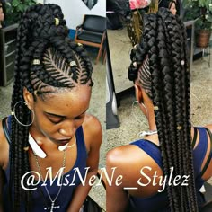 Fishtail Pony, Hair Dues, Braided Mohawk Hairstyles, Braided Hairstyles For Black Women Cornrows, Mohawks, Braids Styles, African Hair Braiding Styles, Braided Ponytail Hairstyles, Cool Braid Hairstyles