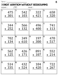 addition worksheet to help students learn how to use the numbers for addition practice