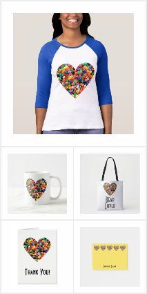 a screen shot of a website page with many items on it and an image of a heart made out of legos