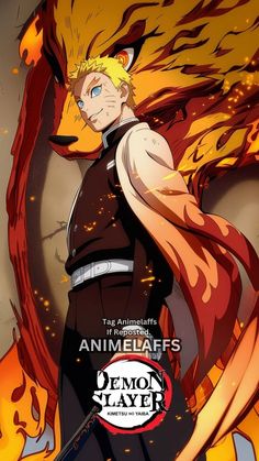 Naruto In One Piece, Naruto Kyuubi Mode Chakra, Kitsune Demon Slayer, Naruto X Demon Slayer, Demon Naruto, Lord Seventh, Anime Multiverse, Demon Slayer Naruto, Naruto Demon Slayer