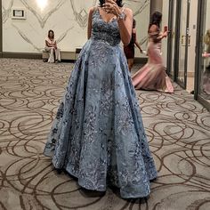 Beautiful Sparkle Ball Gown. Perfect As A Statement Dress. Size 6-8. Bust: 36 Waist: 27 Length: 60 Elegant Light Blue Prom Ball Gown, Blue A-line Maxi Dress For Prom, Blue Floor-length Evening Dress For Gala, Elegant Light Blue Ball Gown Dress, Light Blue Ball Gown For Gala, Blue Ball Gown For Gala, Elegant Light Blue Ball Gown For Formal Occasions, Elegant Light Blue Ball Gown For Formal Events, Light Blue Evening Gown For Prom