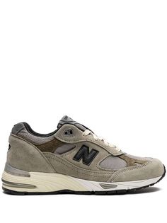 New Balance x JJJJound MADE In UK 991 Sneakers - Farfetch New Balance 991, Grey Suede, Sneakers Grey, Gray Suede, Logo Embroidered, Womens Shoes Sneakers, Patch Logo, New Balance, Rubber Sole