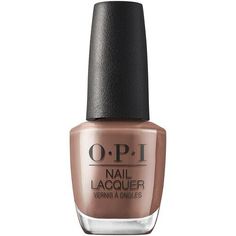 OPI Nail Color Nail Polish-Espresso Your Inner Self Opi Bonfire Serenade, Opi Espresso Your Inner Self, Thanksgiving Nails Color, Tan Nails, Spring Nail Polish, Opi Nail Colors, Thanksgiving Nail Designs, Pretty Nail Polish, Inner Self