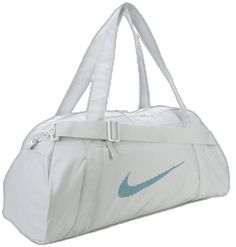 Functional White Travel Bag With Adjustable Strap, Functional Gym Duffle Bag With Adjustable Strap, Functional Duffle Bag With Adjustable Strap For Gym, White Nylon Gym Bag, Sporty School Duffle Bag With Adjustable Strap, White Sports Bag With Adjustable Strap, Functional Gym Bag With Adjustable Strap For School, Sporty White Duffle Bag For School, Functional White Duffle Bag