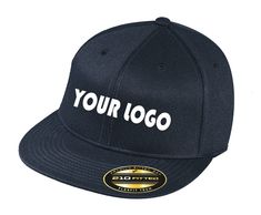 Custom Embroidery on Flexfit 210 Flat Bill Cap Send us your logo, text, or monogram and we'll embroider it for you. Embroidery Size: Front: 4in W x 2in H Back: 3in W x 1in H This cap is the best of both worlds, Snapback style flat bill cap with a Flexfit band. The patented Flexfit poly-weave spandex ensures you get a superbly comfortable fit, while the flat bill keeps you looking up-to-date. Fabric: 98/2 acrylic/spandex (White), 83/15/2 acrylic/wool/spandex (Colors) Structure: Structured Profile Cheap Personalized Flat Bill Baseball Cap, Cheap Adjustable Fit Flat Bill Baseball Cap, Cheap Adjustable Flat Bill Baseball Cap, Cheap Flat Bill Baseball Cap, Cheap Custom Logo Flat Bill Baseball Cap, Medical Bag, Personalized Hats, Logo Text, Embroidered Hats