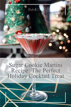 sugar cookie martini recipe the perfect holiday cocktail