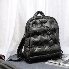 Item Type: Backpacks Gender: Women Main Material: Nylon Lining Material: Polyester Interior: Cell Phone Pocket Closure Type: Zipper Size: 30 x 33 cm / 11.81 x 12.99 inch Package Includes: 1 x Backpack Trendy Nylon Backpack, Trendy Nylon Backpack For Students, Nylon Backpack For Students, Nylon Backpack Shoulder Bag For Students, Trendy Winter Nylon Bags, Back To School Nylon Backpack, Back To School Nylon Shoulder Bag With Zipper, Back To School Nylon Shoulder Bag With Zipper Closure, Casual Winter Backpack