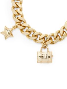 Find MARC JACOBS Mini Icon Charm Bracelet on Editorialist. gold-tone brass/cubic zirconia polished finish logo charm heart charm lobster claw fastening Bracelet Stack Gold, Marc Jacobs Bracelet, Christmas Lists, Xmas 2022, 13 Birthday, Bracelet With Charms, 2024 Wishlist, Luxe Jewelry, Clay Bead