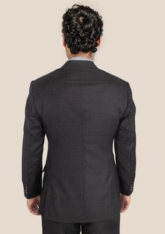 Crafted with precision and sophistication, the Black Pindot Suit exudes elegance and luxury. Its sharp design and timeless appeal make it a must-have for your wardrobe. Cut from premium Super 120s pure merino wool and custom made to perfection, ensuring a flawless fit. Elevate your style. Fitted Double Breasted Suit With Hidden Buttons For Office, Timeless Wool Suits For Office Wear, Fitted Wool Suit For Office, Fitted Wool Suits For Office, Timeless Fitted Suits For Office Wear, Fitted Timeless Suits For Office Wear, Professional Wool Suits For Office, Black Wool Fitted Double Breasted Suit, Fitted Black Wool Double Breasted Suit