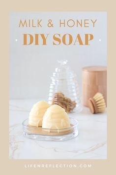 Create your beehive-inspired soap bars with this DIY project using an easy melt and pour recipe! Milk And Honey Soap Recipe, Honey Soap Recipe, Body Oil Diy, Milk And Honey Soap, Diy Soap Bars, Goats Milk Soap Base, Soap Melt And Pour