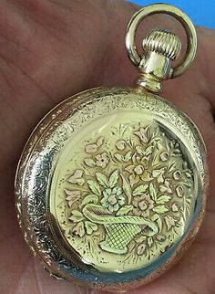 Antique Waltham 1898 Pocket Watch size 6s 14k gold & Gold Filled. Runs | eBay Pocket Watch Antique Steampunk Oddities, Pocket Watch Antique, Antique Watches, Vintage Stuff, Roman Numerals, Ebay Seller, Gold Gold, Vintage Watches, Pocket Watch