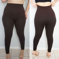 Shop For More At Shopbaddangel.Com! High Waist Compression Legging. The Tummy Control Top Removes Belly Pudge And Shapes Your Silhouette For The Perfect Hour Glass Effect. These Leggings Are Thick And Won't Show Whats Underneath. There Are Two Sizes Ranges Available: S-Xl And 1x-3x. Model Wears The 1x-3x Size Range For A More Loose Fit. The 1x-3x Does Not Have A French Terry Lining. Fabric: 55% Viscose ~ 40%Polyester ~ 5%Spandex 7.5 Waist Band, 38 Full Length Belly Pudge, Glass Effect, Hour Glass, Compression Leggings, Colorful Leggings, French Terry, Trendy Fashion, Pant Jumpsuit, Full Length