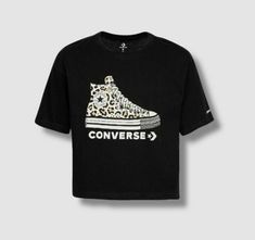 $25 Converse Kid's Girl's Black Leopard Print Sneaker T-Shirt Size S Description Crew neckline Short sleeve Leopard print sneaker graphic at front Cotton Machine washable Imported About Us We sell only 100% authentic clothing from new with tags to gently used. We have a 100% authentic or money back guarantee on every item we sell. Items are listed daily so make sure to put us on your favorite! Most of our items come from a nationwide high end dept store. We have been in business for over 10 year Converse Graphic Print Short Sleeve T-shirt, Converse Cotton Graphic Tee, Converse Graphic Tee In Cotton, Converse Graphic Tee Cotton Top, Converse Graphic Tee Crew Neck Top, Converse Cotton Crew Neck Top, Converse Cotton Crew Neck T-shirt, Casual White Converse Tops, Leopard Print Sneakers