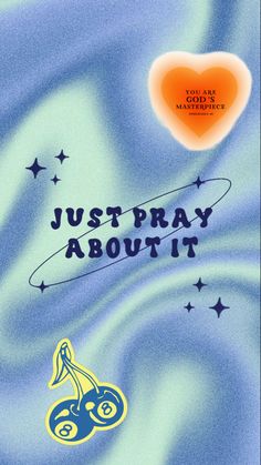 the cover to just pray about it