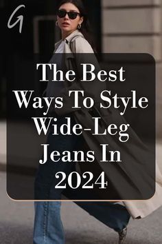 Wide Leg Jeans Outfit Winter 2023, Fall Casual Jean Outfits, How To Style Wide Leg Black Jeans, Wide Leg Black Denim Outfit, Pallazo Jeans Outfits, Wide Leg Jeans Outfit Night Out, Styling White Wide Leg Jeans