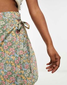 Skirts by Lola May *insert heart-eyes emoji here​* Floral design High rise Tie side Regular fit Eyes Emoji, Summer Inspiration, Print Trends, Heart Eyes, Summer Festival, Ditsy Floral, Summer Essentials, Color Trends, Occasion Wear