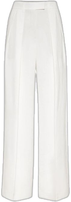 Trousers White, Tailored Trousers, Brunello Cucinelli, Wide Leg, Trousers, White