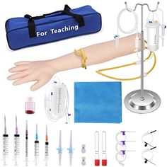 Amazon.com: Phlebotomy Practice Kit, IV Practice Arm Venipuncture Practice Kit Phlebotomy Practice Arm : Industrial & Scientific Medical Needles, Intravenous Injection, Iv Bag, Amazing Finds, Phlebotomy, Online Training Courses, School Essentials